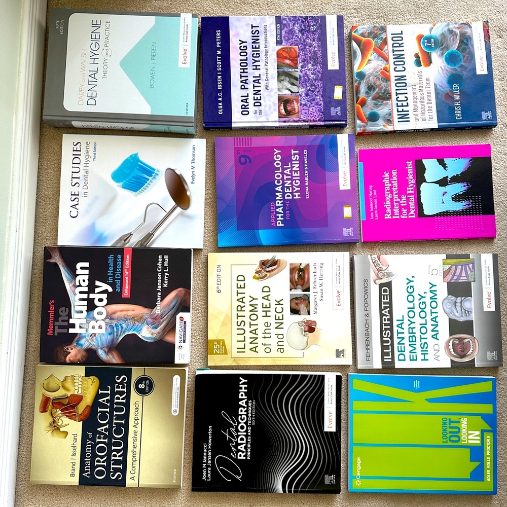 All Dental hygiene textbook